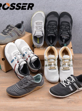 外贸单出老美户外宽楦赤足徒步鞋跑鞋室内健身透气防滑耐磨运动鞋