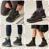 在售76欧元 外贸原单出欧洲男女户外防水登山徒步鞋 防滑耐磨抓地