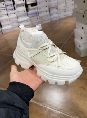 W广州2012-2白色老爹鞋女鞋