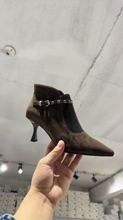 女鞋 621羊皮跟鞋 14柏3566