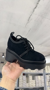 656羊皮厚底松糕女鞋 a柏3566