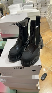 2头层牛皮短靴 4桥689