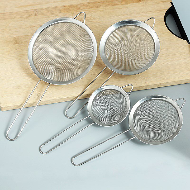 豆浆不锈密网漏勺笊篱勺网大不锈钢大号炸滤网家用筛漏漏瓢漏网网