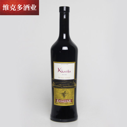 格鲁吉亚原瓶进口红酒海列巴KHAREBA陈年干红葡萄酒哈列巴陈酿