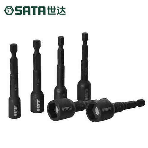 世达1/4磁性风动六角尾套筒35106 35107 35108 35110 35112 35113