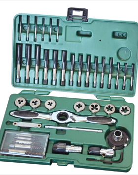 世达高速钢粗牙丝锥板牙组套机丝攻板牙套50451 50452 50453