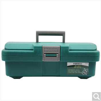 世达手提三翻斗塑料工具箱15-21寸95161 95162 95163 95164 95166