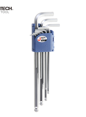 捷科工具BM-C9IN BL-C9IN英制球头镀铬套装022909 023009