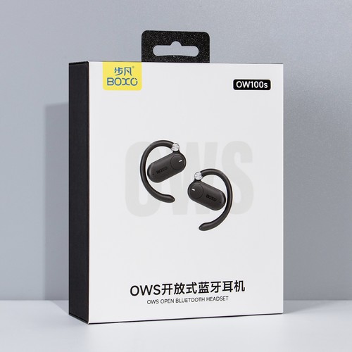 BOXO OWS开放式不入耳无线蓝牙运动耳机Al通话降噪IPx5抗水抗汗