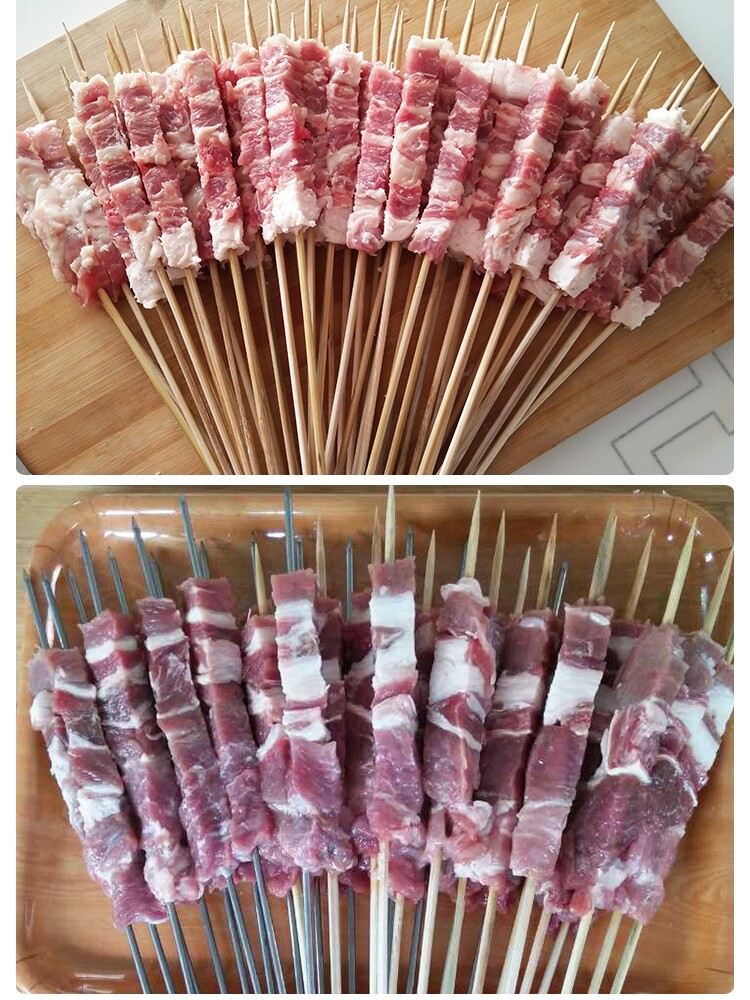 家用羊肉穿串机穿串神器巧穿成串手动穿串机烧烤神器竹签款包邮u.