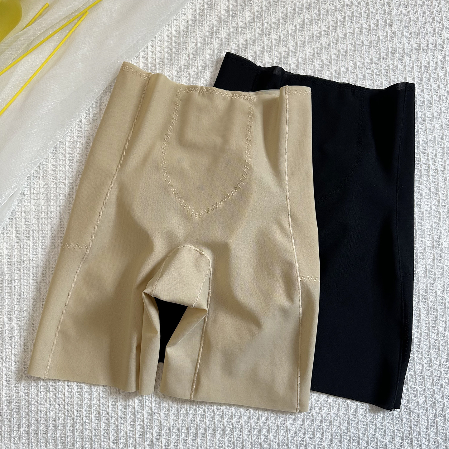 春夏款中腰提臀收腹裤收小肚子束腿收胯翘臀裤无痕塑身纤体塑身裤