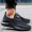 All black standard leather shoe size