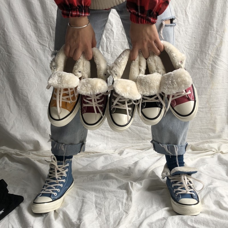 棉鞋evenstar保暖高帮保暖百搭布