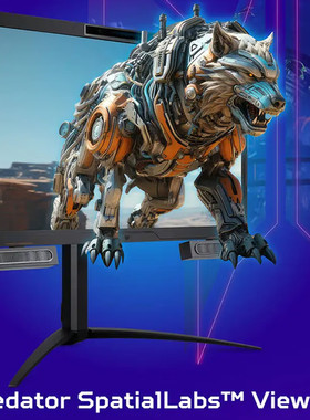 ACER宏碁2024掠夺者27寸4K裸眼3D电脑显示器屏幕SpatialLabs View