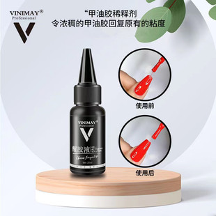 美甲稀释剂光疗延长胶调和液甲油胶2022年新款醒胶液美甲店专用胶