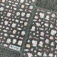 卡通可爱HelloKitty凯蒂猫美甲贴纸浮雕diy手账水杯ccd指甲贴装 饰