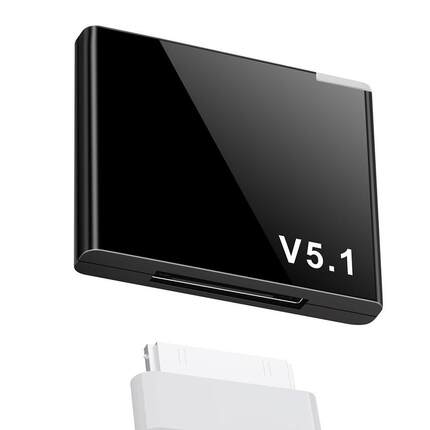 30pin蓝牙接收器5.1蓝牙音频适配器适用苹果dock音箱ipod音响