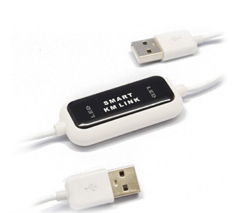 USB SMART KM link数据传输 键盘鼠标共享控制另一台电脑办公助手