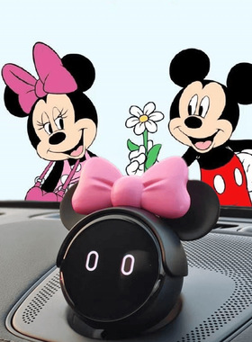 蔚来Nomi帽子米奇米妮头饰机器人头盔ET5ET7EC67ES6ES8汽车装饰用