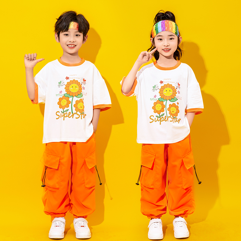 儿童小学生运动会团体操表演潮服