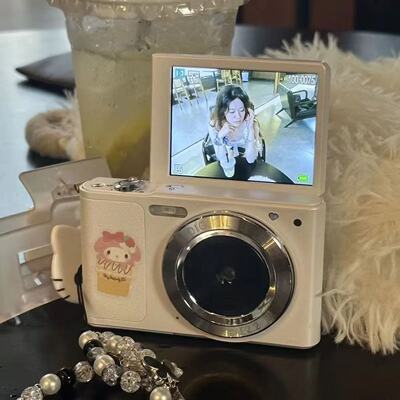 复古CCD数码照相机学生党入门级校园随身旅游vlog可自拍微单相机
