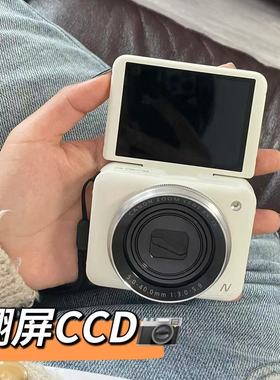 6400W高清像素数码ccd照相机可翻转翻盖自拍学生校园旅游随时便携