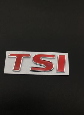 适用进口大众CC后尾标志 V6排量标  英文字母 TSI后字标车标贴