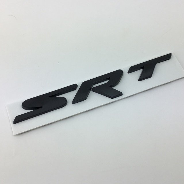 大切诺基300C 铂锐SRT车标道奇酷博Jeep指南SRT英文贴标 改装标志
