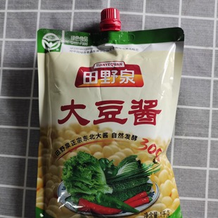 田野泉大酱实惠袋装东北大豆酱饭包点蘸酱家用商用佐餐调味品桶装