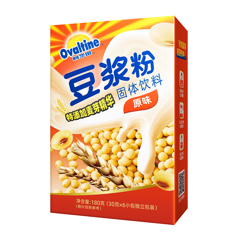 阿华田(Ovaltine)原味豆浆 营养早餐豆浆粉随身装180g（30g*6包）怎么样,好用不?