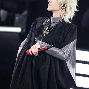 火星演唱会华晨宇同款秋季长袍大褂比甲披风素色长款无袖风衣男女