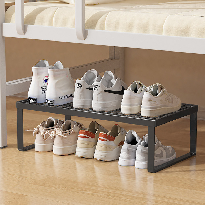 鞋架宿舍大学生床下多层放鞋子神器桌下简易免安装收纳架出租屋用