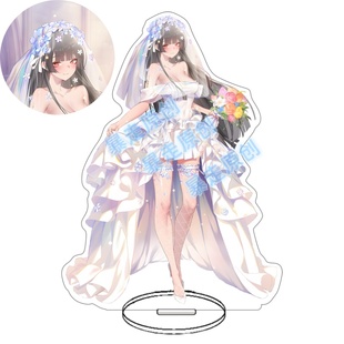 鸣潮同人二创新娘装花嫁千咲椿尤诺奥古斯塔高清立牌桌面摆件礼物