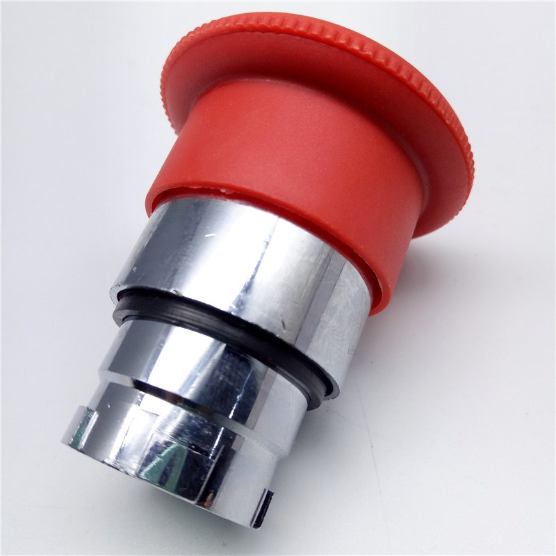 XB2金属蘑菇头紧急停止按钮开关头部 转动复位ZB2-BS54C