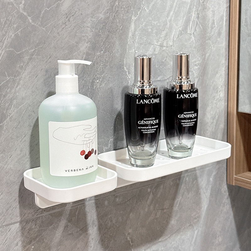 卫生间多功能一体免打孔收纳架免