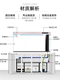 简欧鱼缸客厅落地大型家用屏风水族箱中型高端玄关隔 定制2023新款