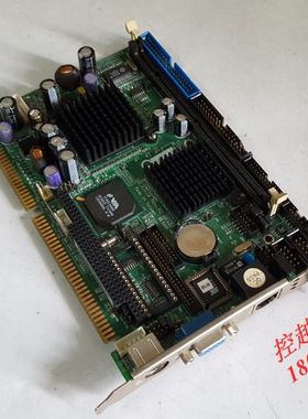艾讯 SBC82610 Rev.A2工控主板 CPU半长卡 带内存 需加独立显卡