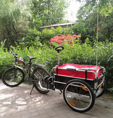 铝自行车拖车拉货拖车载物拖车手拉拖车山地车拖车长途旅行拖车