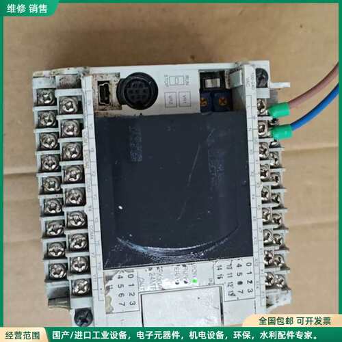 可维修三菱PLC。FX3GA-24TM-CM产号19X0010此商