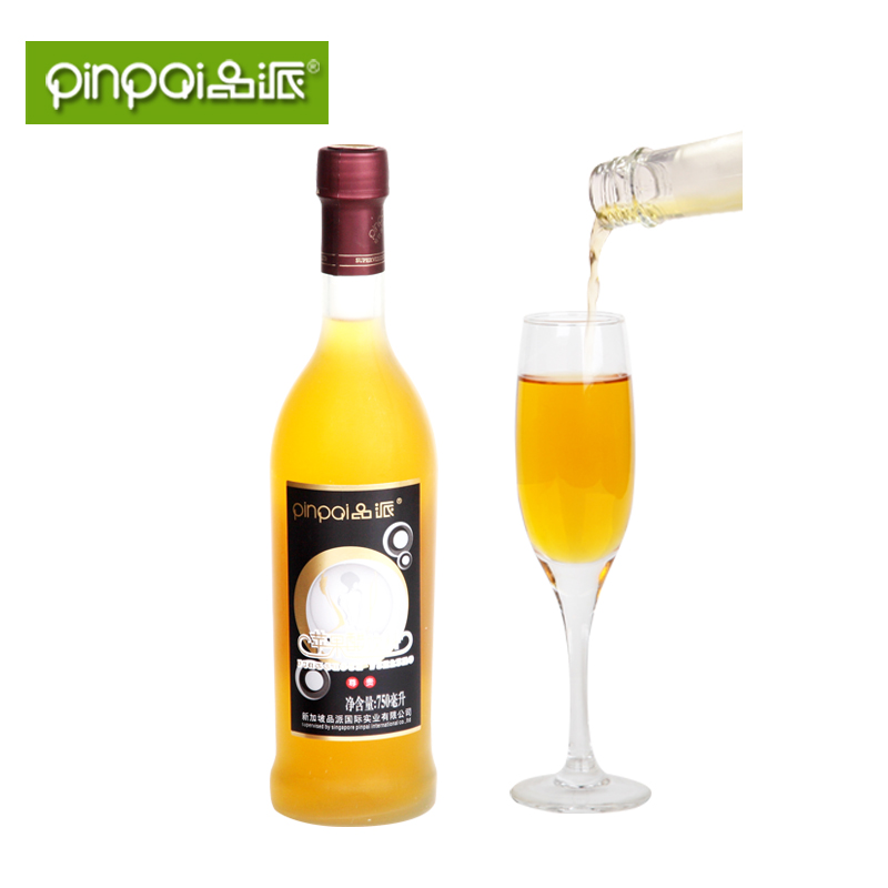 品派苹果汁醋味饮料瓶装开胃解腻