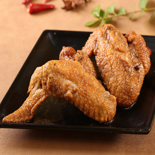 清真五香鸡翅熟食鸡肉鸭腿零食小吃真空全熟大鸡腿开袋即食速食 - 封面