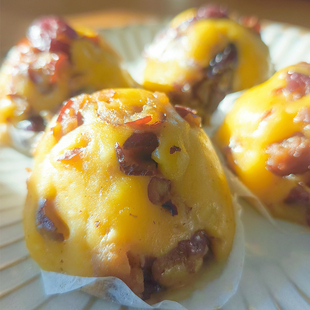 大黄米红枣粘窝窝头粗粮粘枣糕杂粮年糕饱腹代餐速食半成品早餐