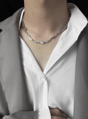 冷淡风项链合金无情侣