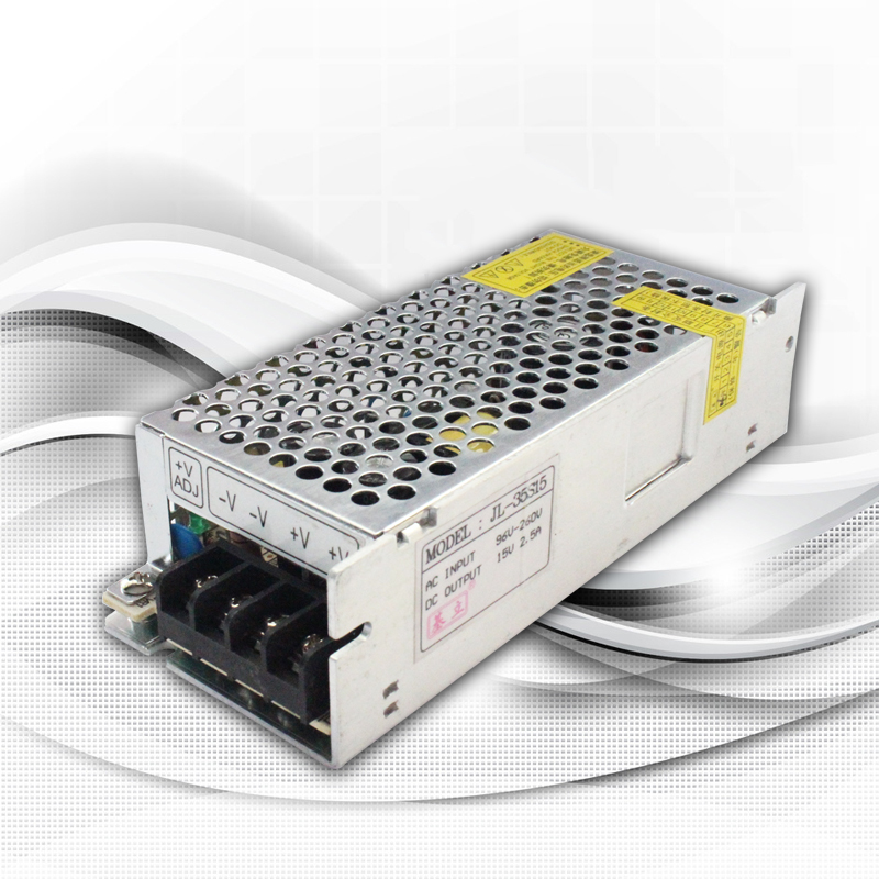 基立LED开关电源/JL-35S15/35W/直流/DC15V/2.7A/S-35-5/监控机