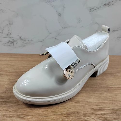 商场撤柜35码漆皮乐福鞋女小皮鞋