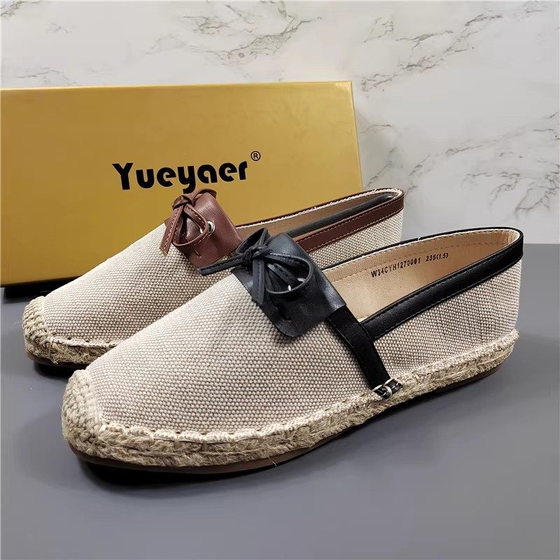 月芽儿正品小香风渔夫鞋女2026年新款蝴蝶结百搭一脚蹬单鞋懒人鞋,女鞋,渔夫鞋,淘宝优惠券,粉丝福利购,淘宝优惠卷