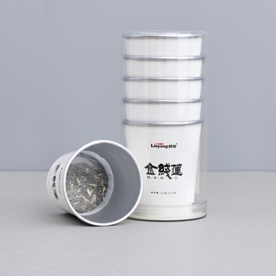 杯中带茶开水冲泡口感甘醇回甘