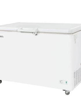 格力晶弘冰柜冷冻柜家用325L大容量单门冷藏冷冻节能省电两用