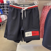 PONLE 夏薄款 TOMMY汤米男装 速干沙滩裤 正品 五分裤 休闲运动裤 短裤