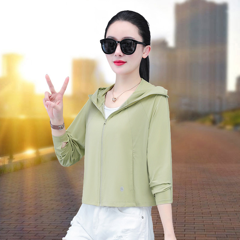 【官方品牌】休闲防晒衣女士2026夏季新款户外骑行防紫外线防晒服